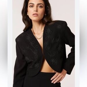 Embroidered beaded jacket by Beechers Brook